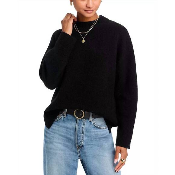NEW RAILS miranda sweater in black
